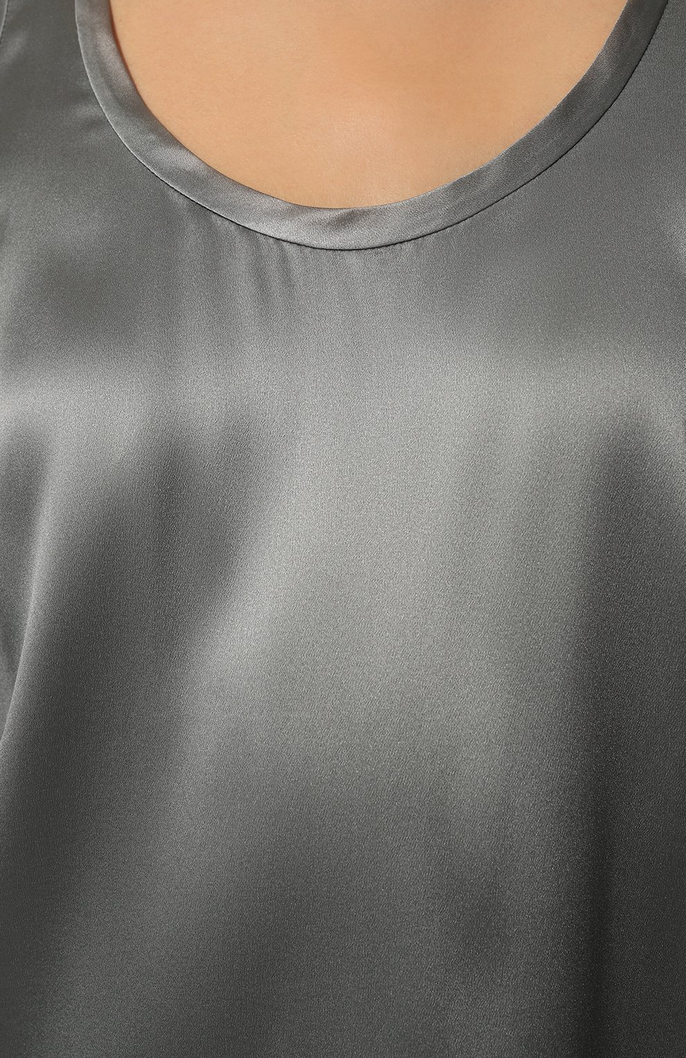 Атласный топ BRUNELLO CUCINELLI, арт. M0C59E0600, фото 5