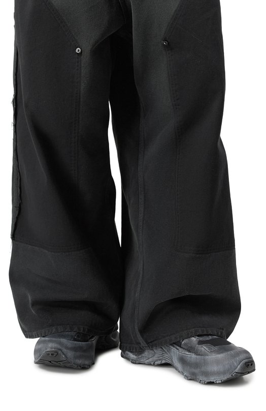 Текстильные кроссовки D-Cage Hiking Diesel Y03650/P8140 Чёрный  Y03650/P8140 Фото 3