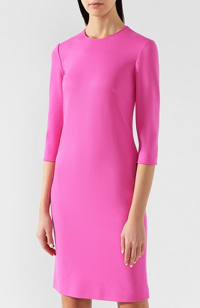 Платье с укороченным рукавом EMILIO PUCCI фуксия цвета по цене 82700 руб., арт. 9ERH01/9E617, фото 3 Платье с укороченным рукавом EMILIO PUCCI, арт. 9ERH01/9E617, фото 3