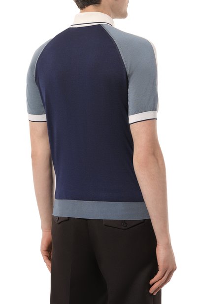 Шелковое поло STEFANO RICCI, арт. K616309P13/F23119, фото 4