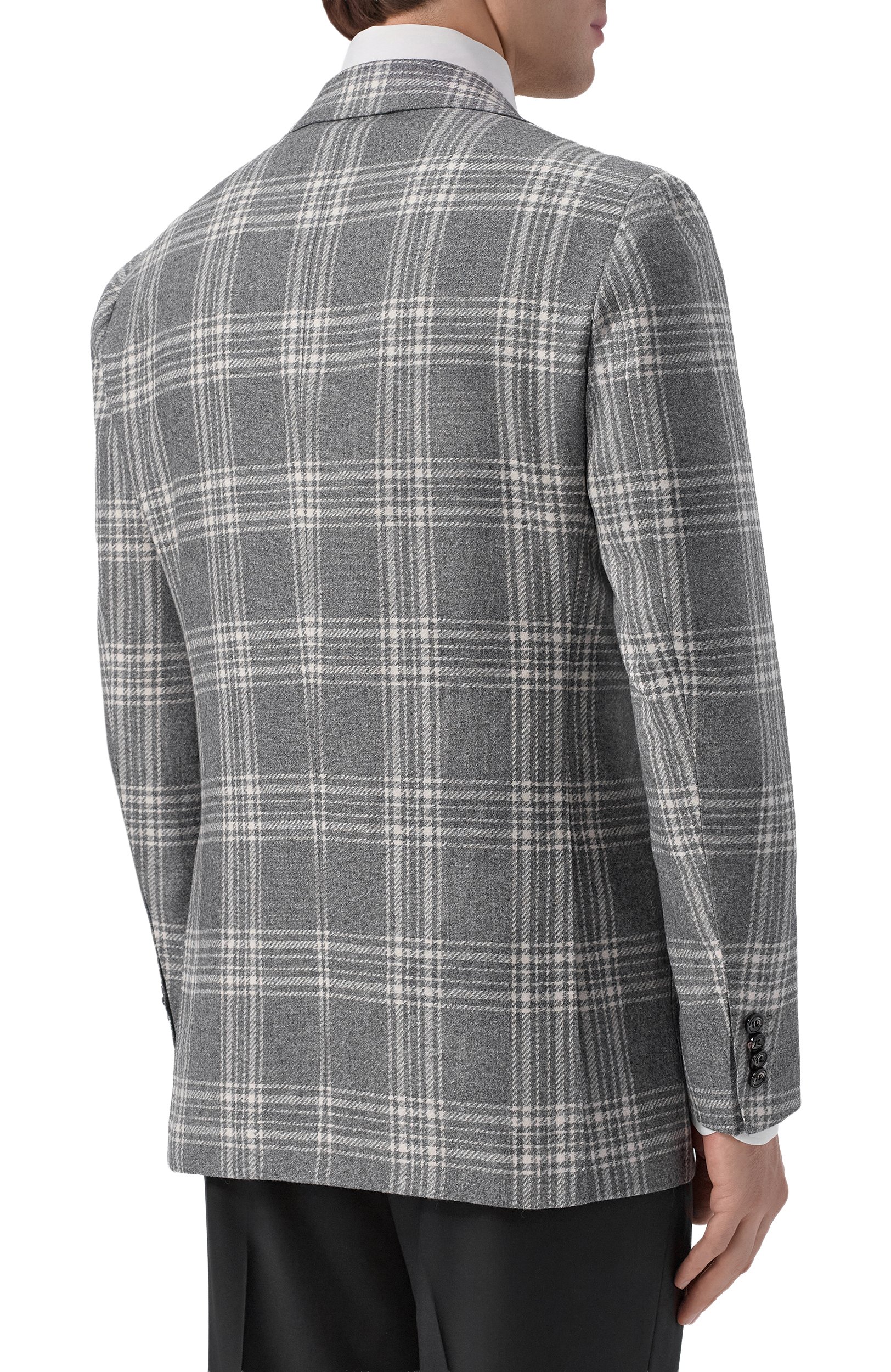 Пиджак из кашемира и хлопка KITON, арт. UG81K0189I, фото 4