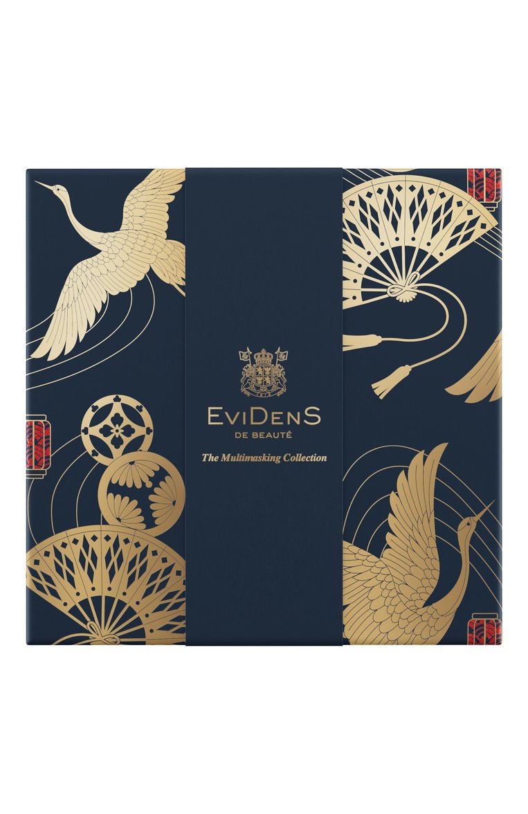 Набор the multimasking collection (3x50ml+1шт.) EVIDENS DE BEAUTE бесцветного цвета, арт. 4570117112010 | Фото 2 (Косметика кросс-кт: Антивозрастной уход, Уход У; Нос: Не проставлено; Региональные ограничения белый список (Axapta Mercury): Не проставлено; Обьем косметики: 3x50ml)