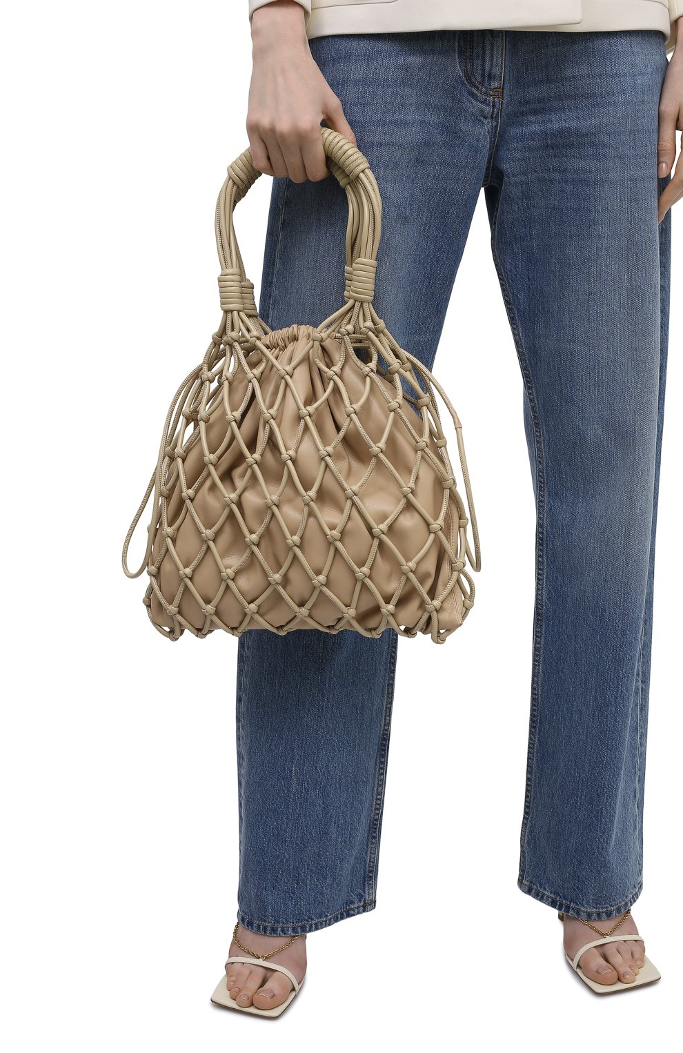 Сумка naiya NANUSHKA, арт. NAIYA_BUTTER_VEGAN LEATHER MACRAME, фото 5