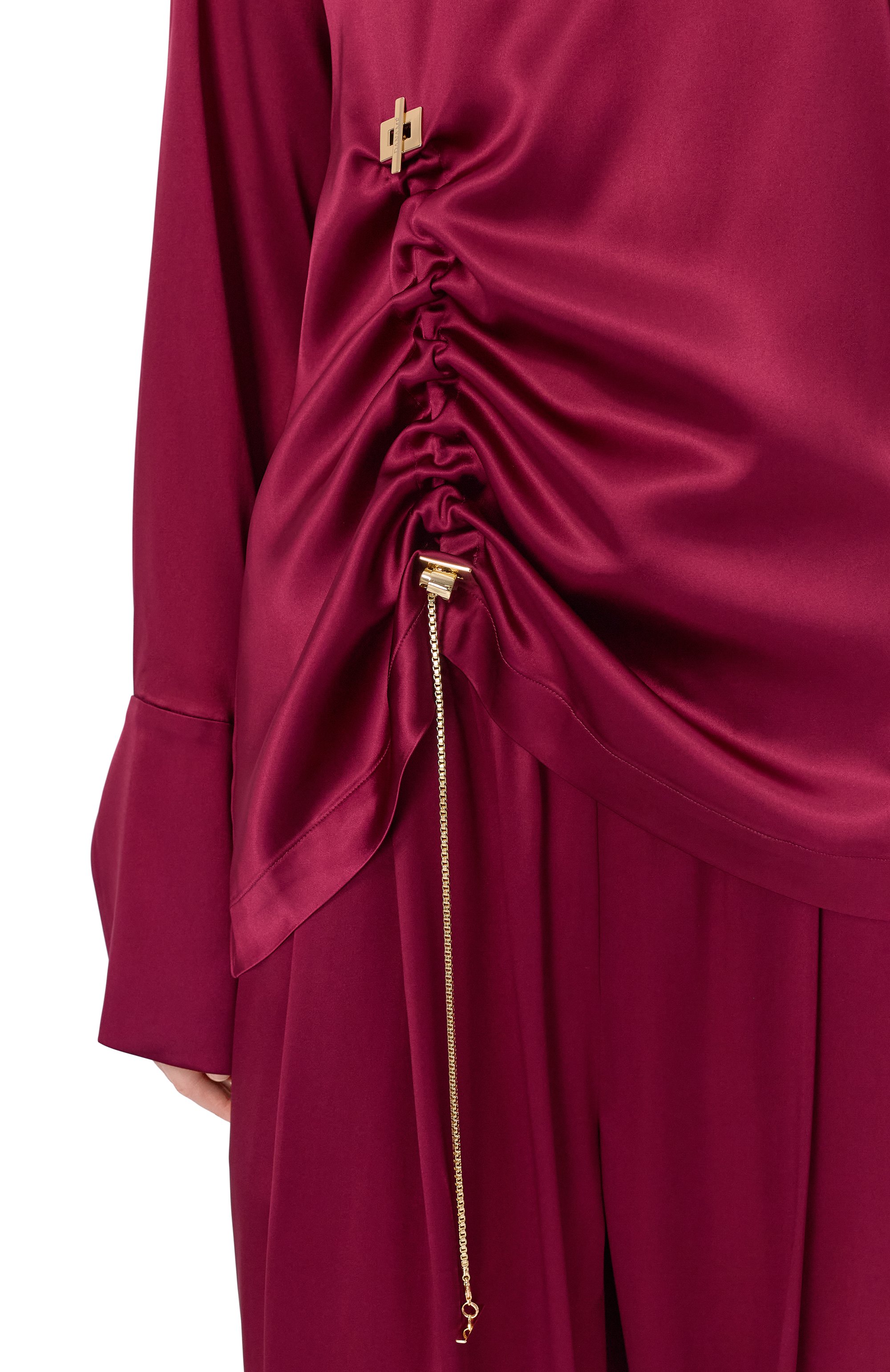 Атласная блузка DANAME, арт. 725FW7702A, фото 5