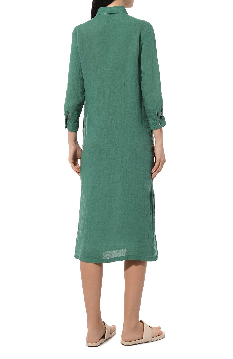 Льняное платье 120% LINO, арт. 31ALIW4759/000B317/000, фото 4