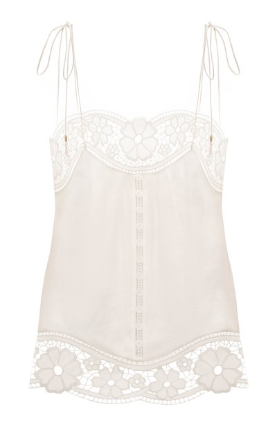 Женский льняной топ ZIMMERMANN, арт. 7573TRS242