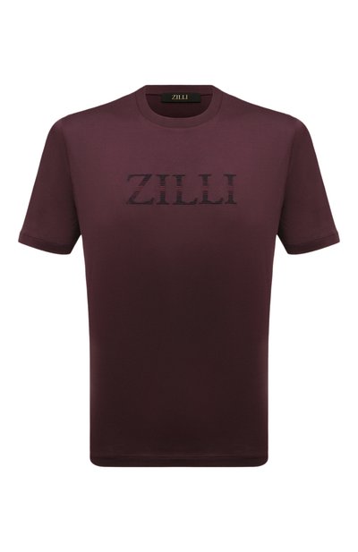 Мужская хлопковая футболка ZILLI, арт. TSR001M0110VZSD00