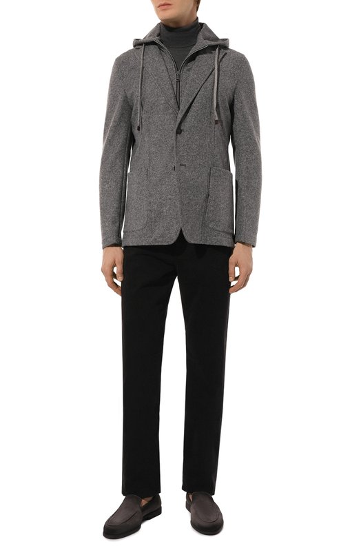 

Однобортный пиджак Fradi, Серый