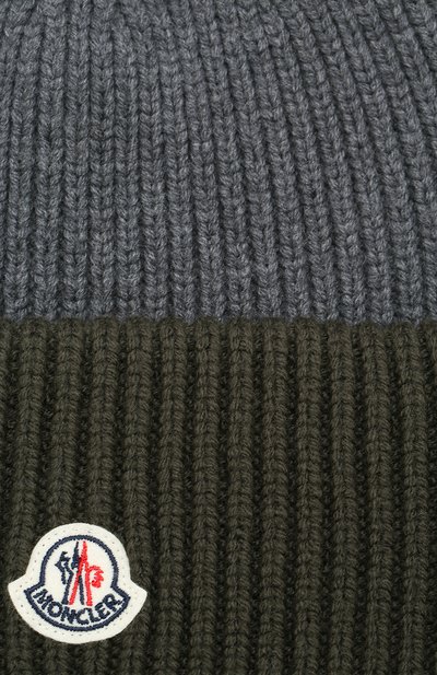 Шерстяная шапка с логотипом бренда MONCLER, арт. D2-091-99214-00-969AK, фото 3
