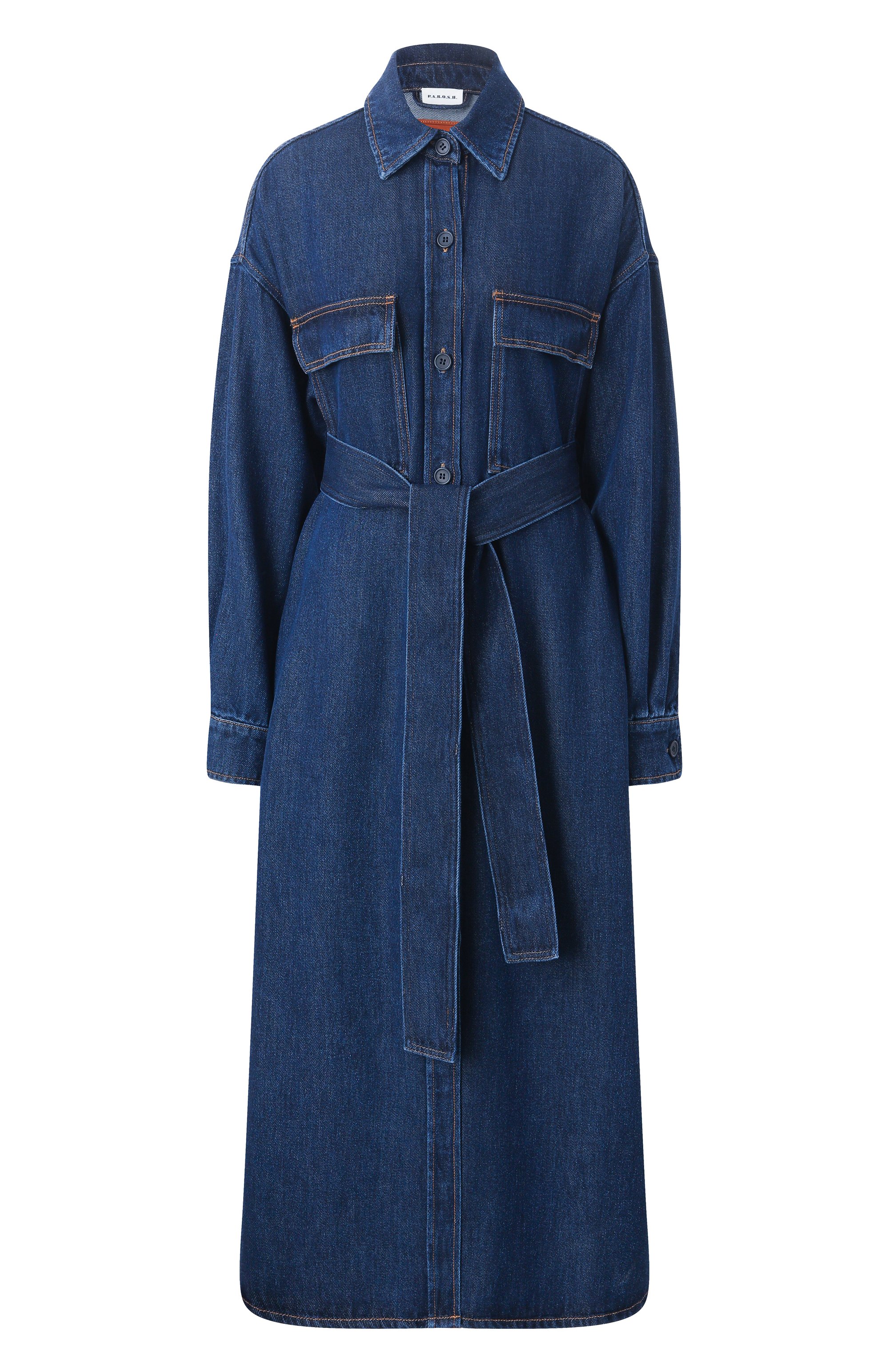 Джинсовое платье P.A.R.O.S.H., арт. D725018, фото 1