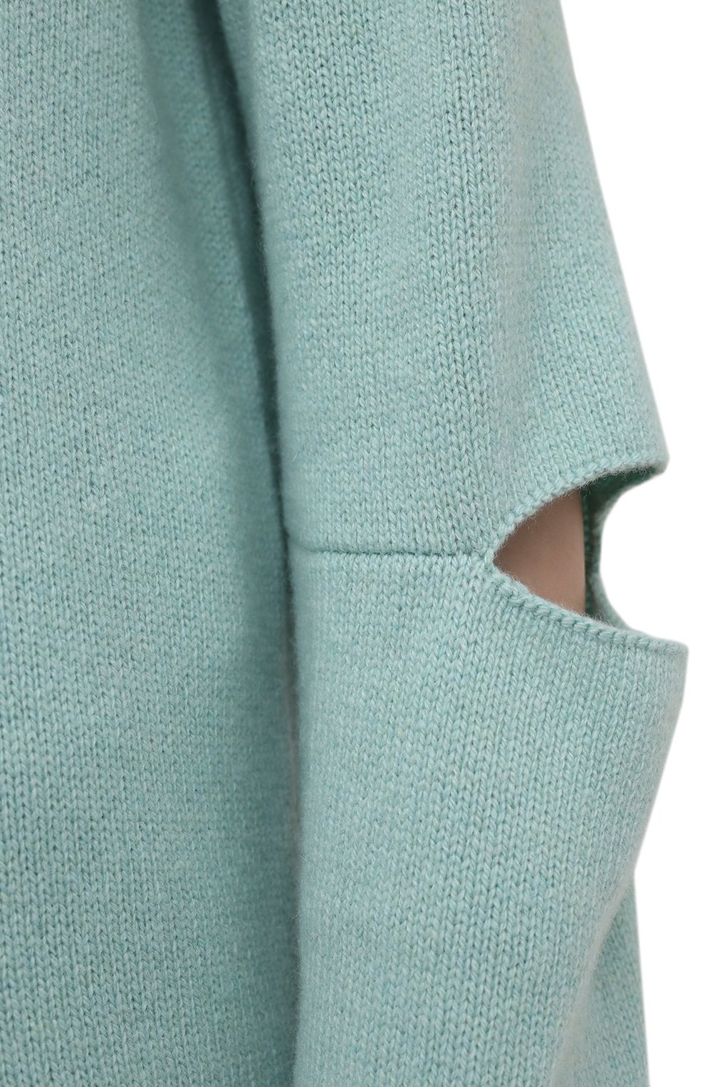 Кашемировый пуловер STELLA MCCARTNEY светло-голубого цвета по цене 94950 руб., арт. 601883/S7231, фото 5 Кашемировый пуловер STELLA MCCARTNEY, арт. 601883/S7231, фото 5