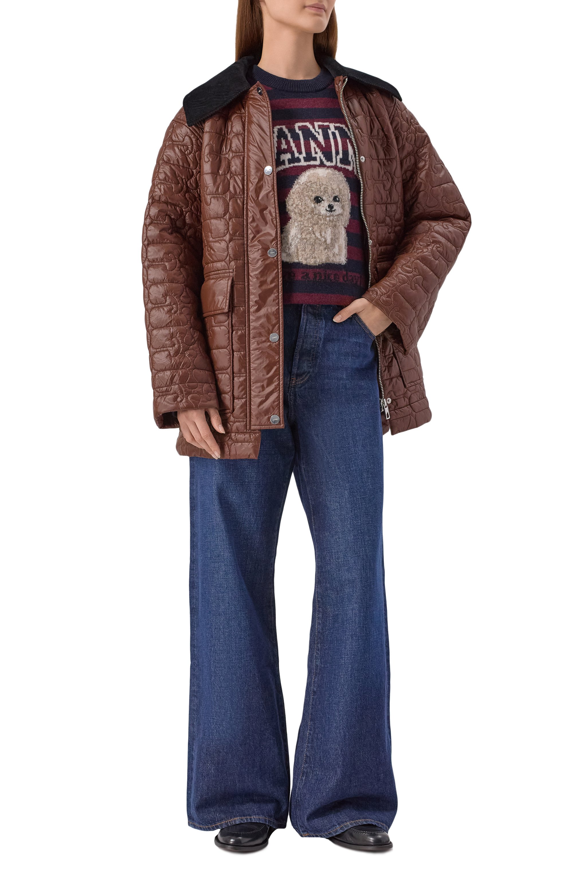 Куртка GANNI, арт. W0397, фото 2