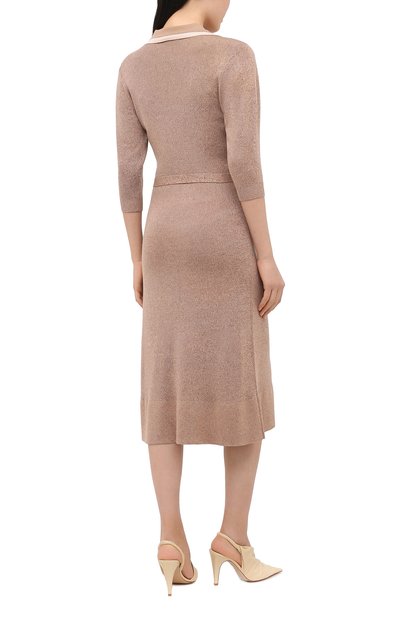 Платье из шерсти и шелка CHLOÉ, арт. CHC20AMR53620, фото 4