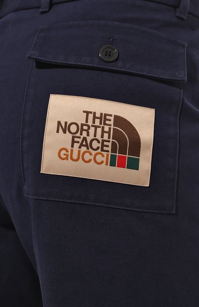 Хлопковые шорты the north face x gucci GUCCI, арт. 643129 ZAF8B, фото 5