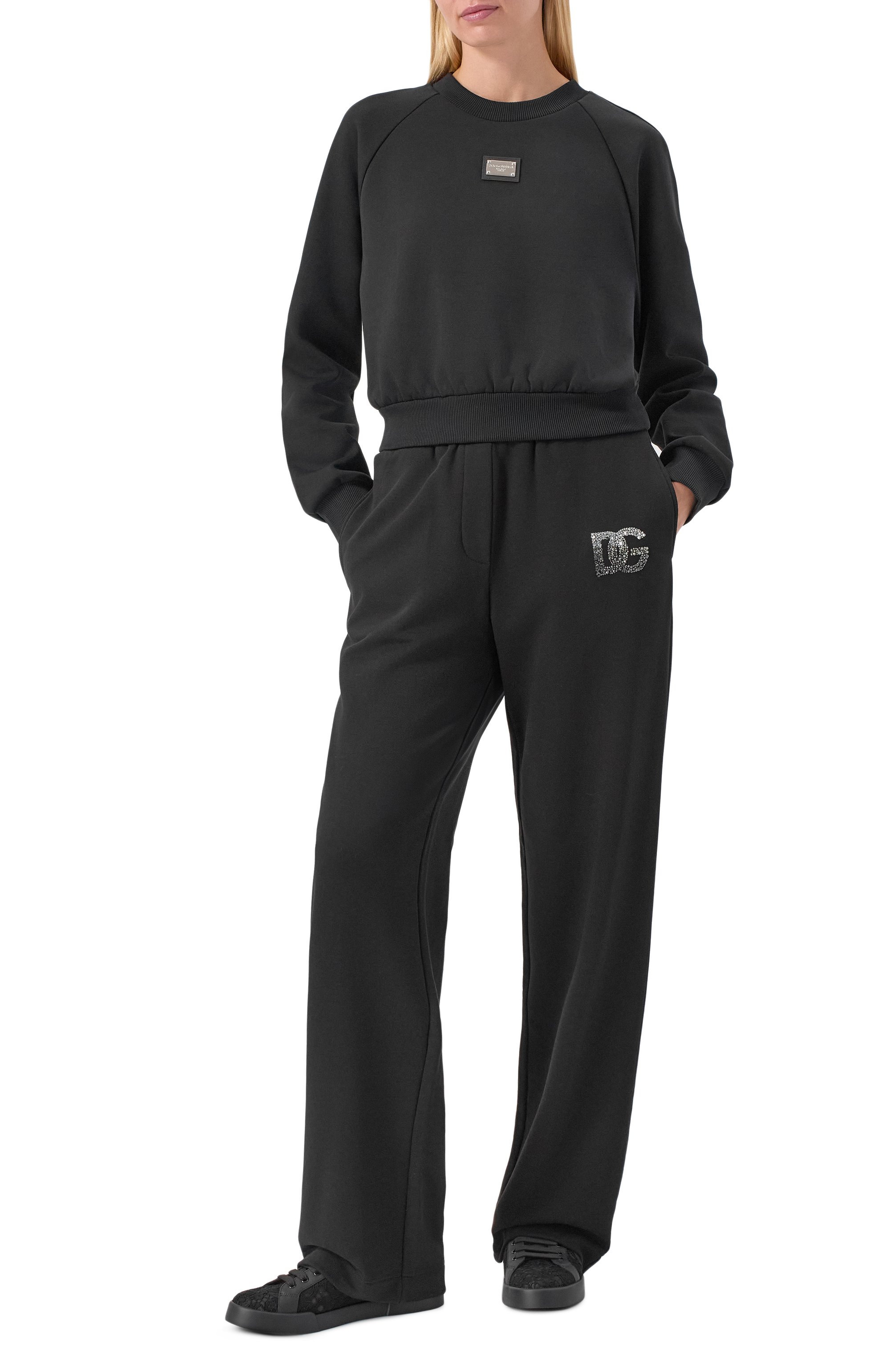 Комбинированные кеды portofino light strobel DOLCE & GABBANA, арт. CK2343/AI446, фото 2