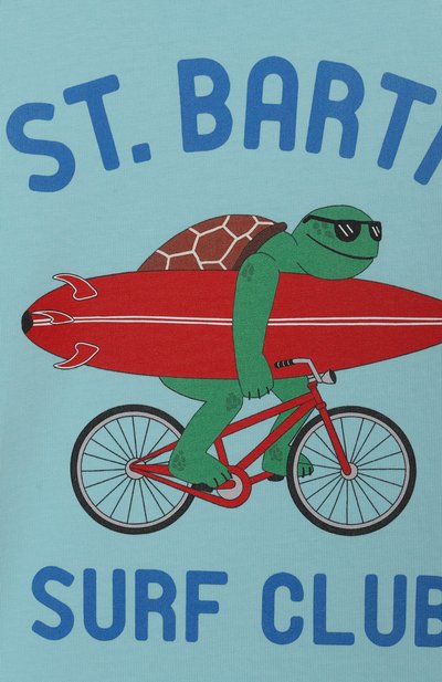 Хлопковая футболка MC2 SAINT BARTH, арт. STBK TSHIRT B0Y/TSH0001/02193F, фото 3