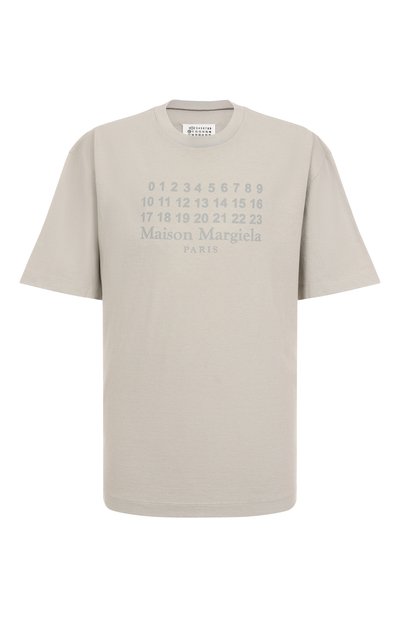 Мужская хлопковая футболка MAISON MARGIELA, арт. S50GC0716/S24567