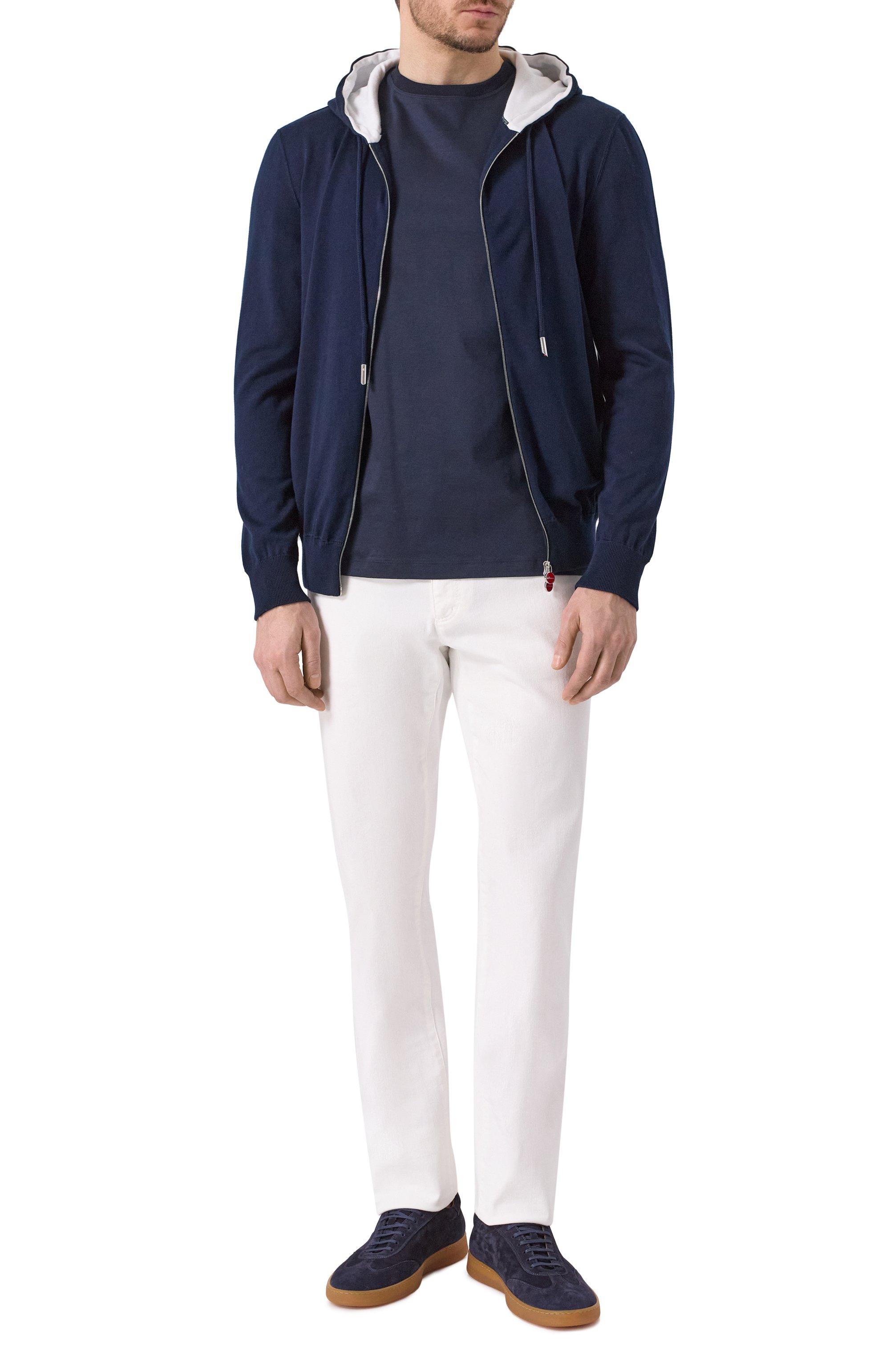 Хлопковая футболка KITON, арт. UMC023K06R4911, фото 2