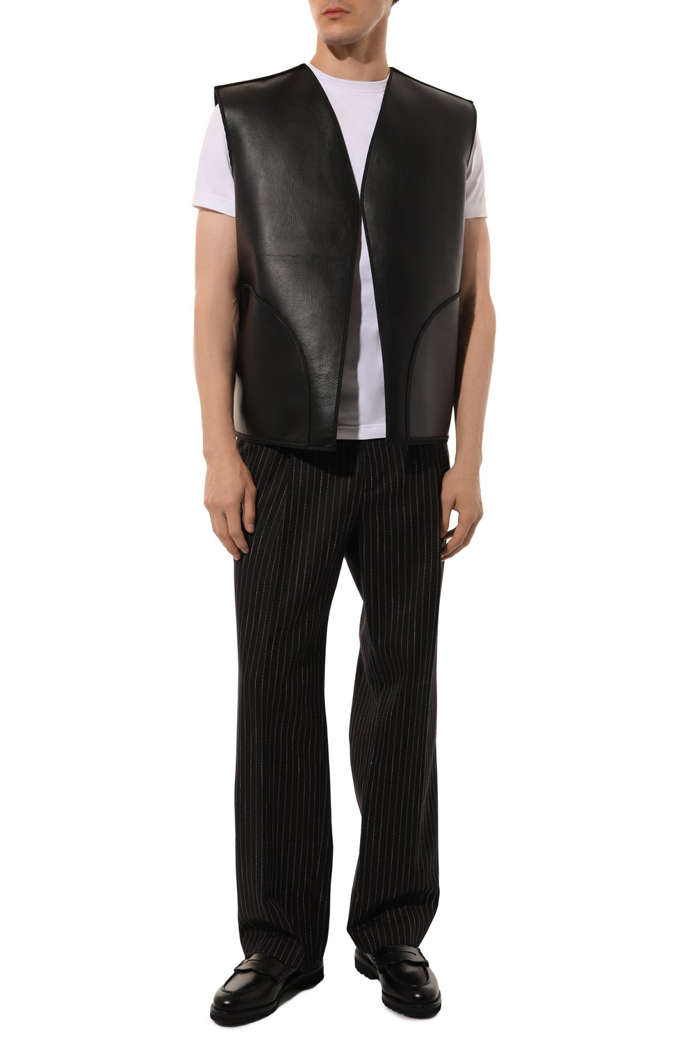 Жилет из экокожи WHO_AM, арт. MV2-O249-BLK, фото 2