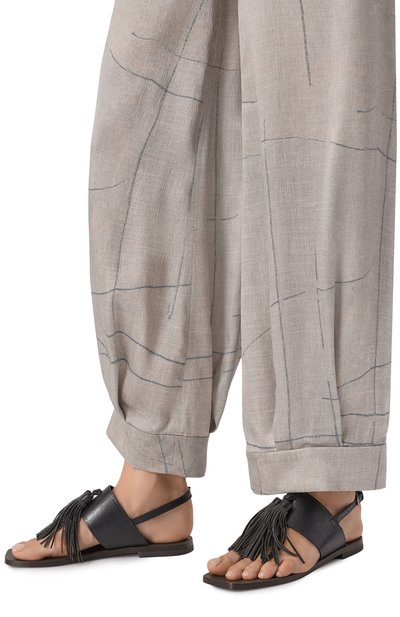 Кожаные сандалии BRUNELLO CUCINELLI, арт. MZSLC2906, фото 3