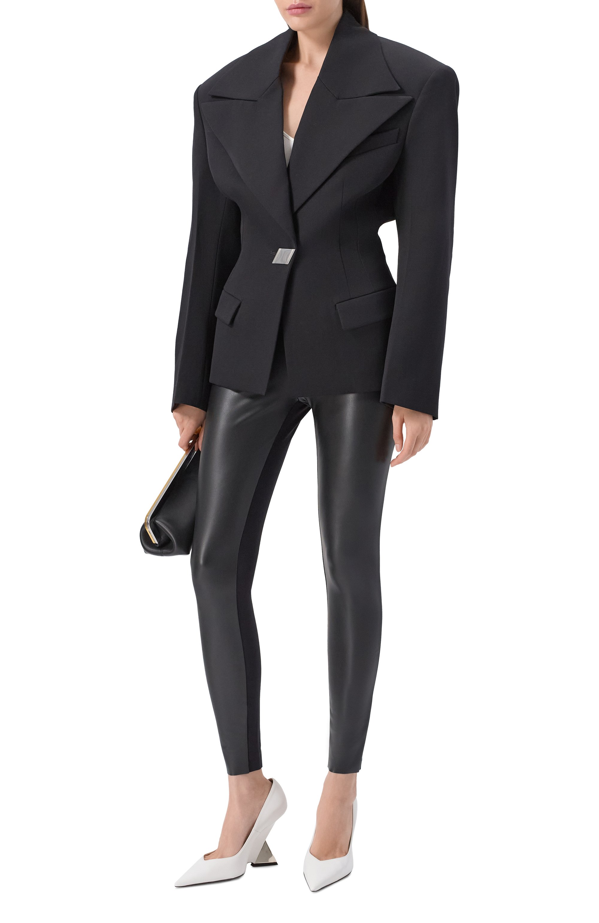 Комбинированные легинсы WOLFORD, арт. 19450, фото 2