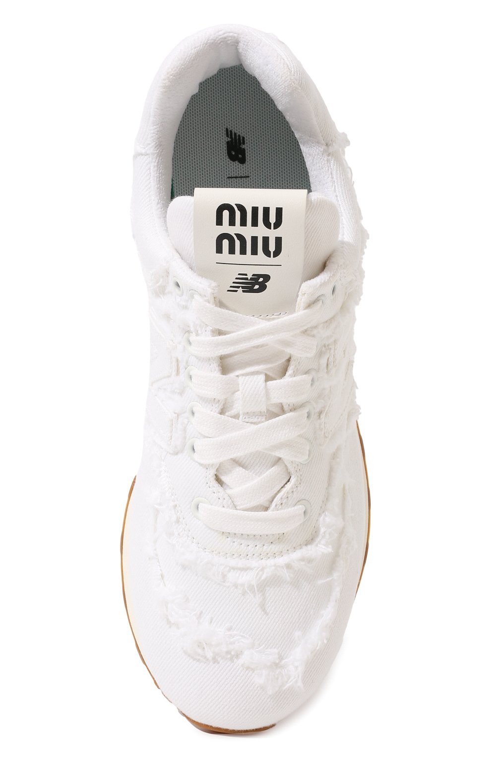 Текстильные кроссовки 574 new balance x miu miu MIU MIU, арт. 5E765D-CSL-F0009-015, фото 6