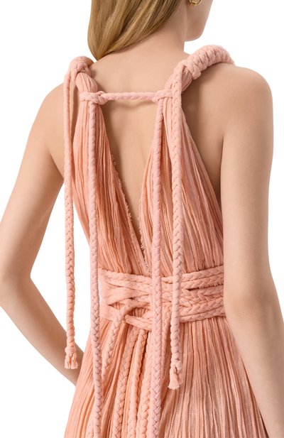 Хлопковое платье KASIA KULENTY, арт. SELENA G0WN, фото 5