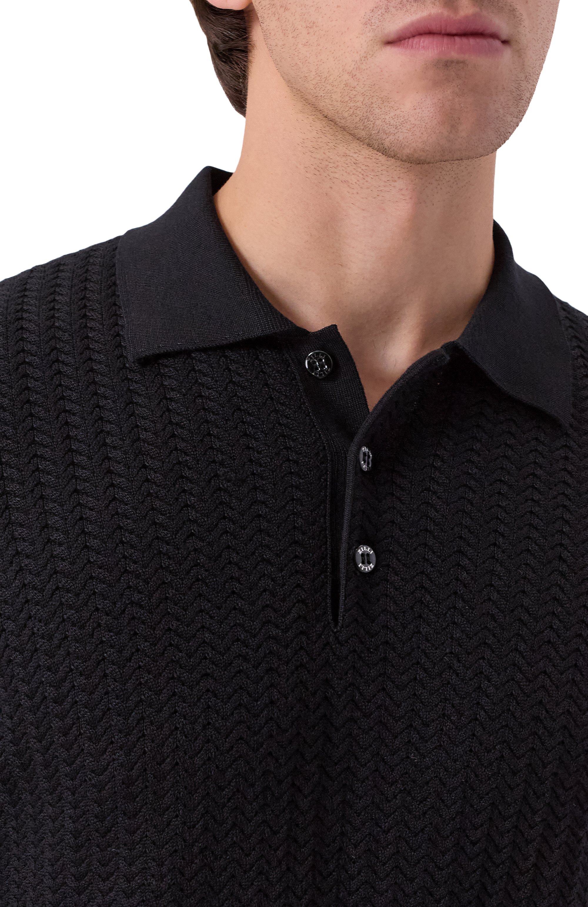 Поло из шерсти и шелка ZILLI, арт. KBP001M0230VZCAB0, фото 5
