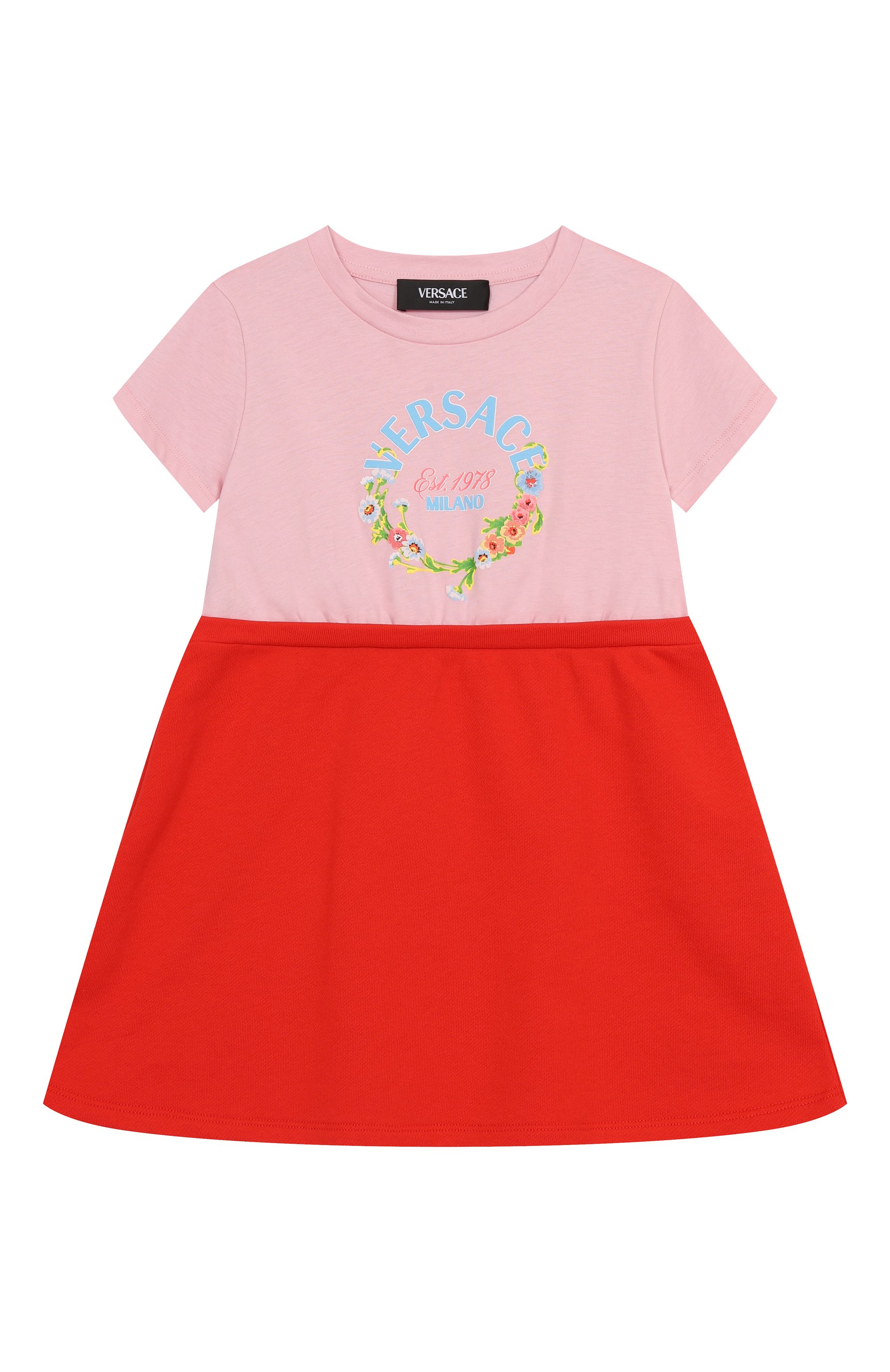 Хлопковое платье VERSACE, арт. 1018544/1A13133, фото 1