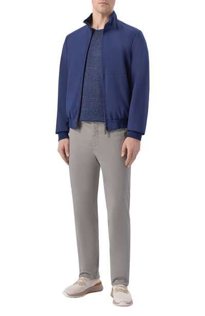 Мужской льняной джемпер KITON, арт. UMK0981