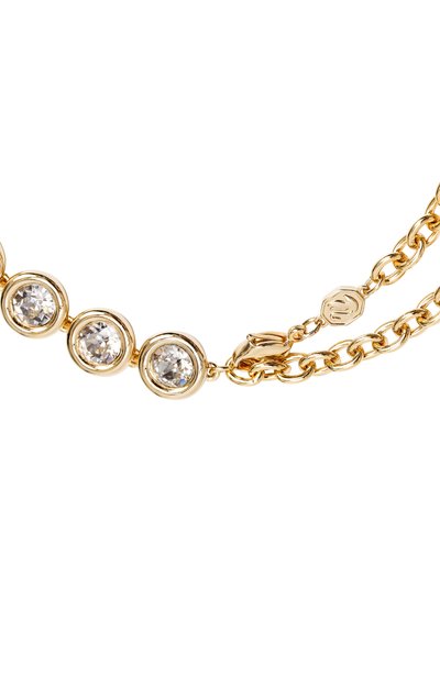 Колье imber SWAROVSKI золотого цвета по цене 46200 руб., арт. 5682585, фото 4 Колье imber SWAROVSKI, арт. 5682585, фото 4