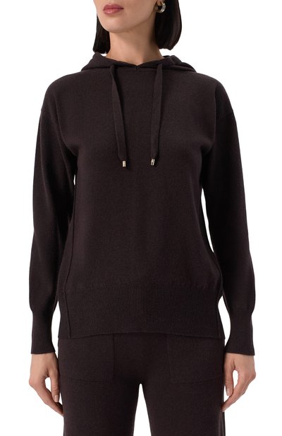 Худи из шерсти и кашемира LORENA ANTONIAZZI, арт. FM06/2472, фото 3