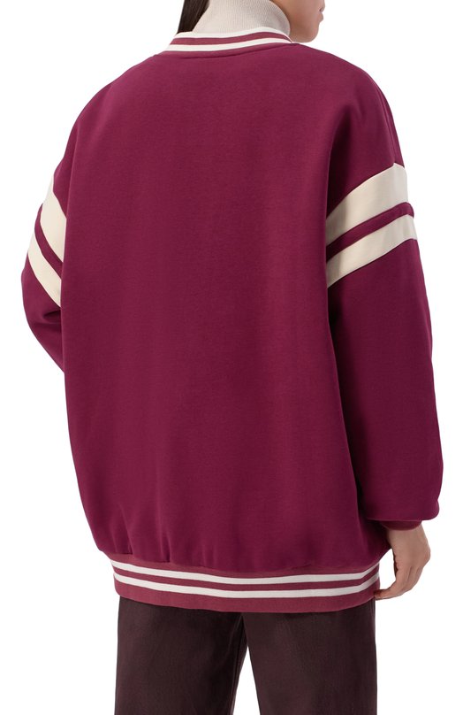 Хлопковый бомбер HINNOMINATE HMABW02071 Бордовый  HMABW02071 Фото 4