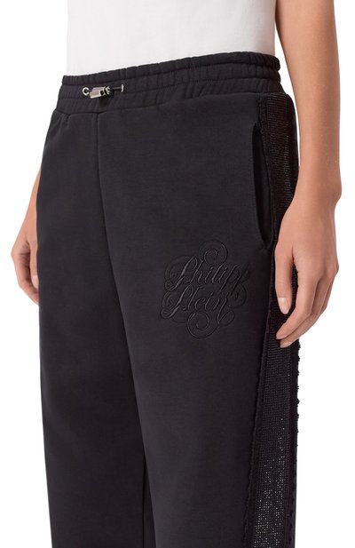 Хлопковые джоггеры PHILIPP PLEIN, арт. SAFC WJT2202 PTE003N, фото 5