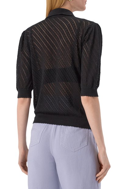 Хлопковое поло TWINSET, арт. 251TT3130, фото 4