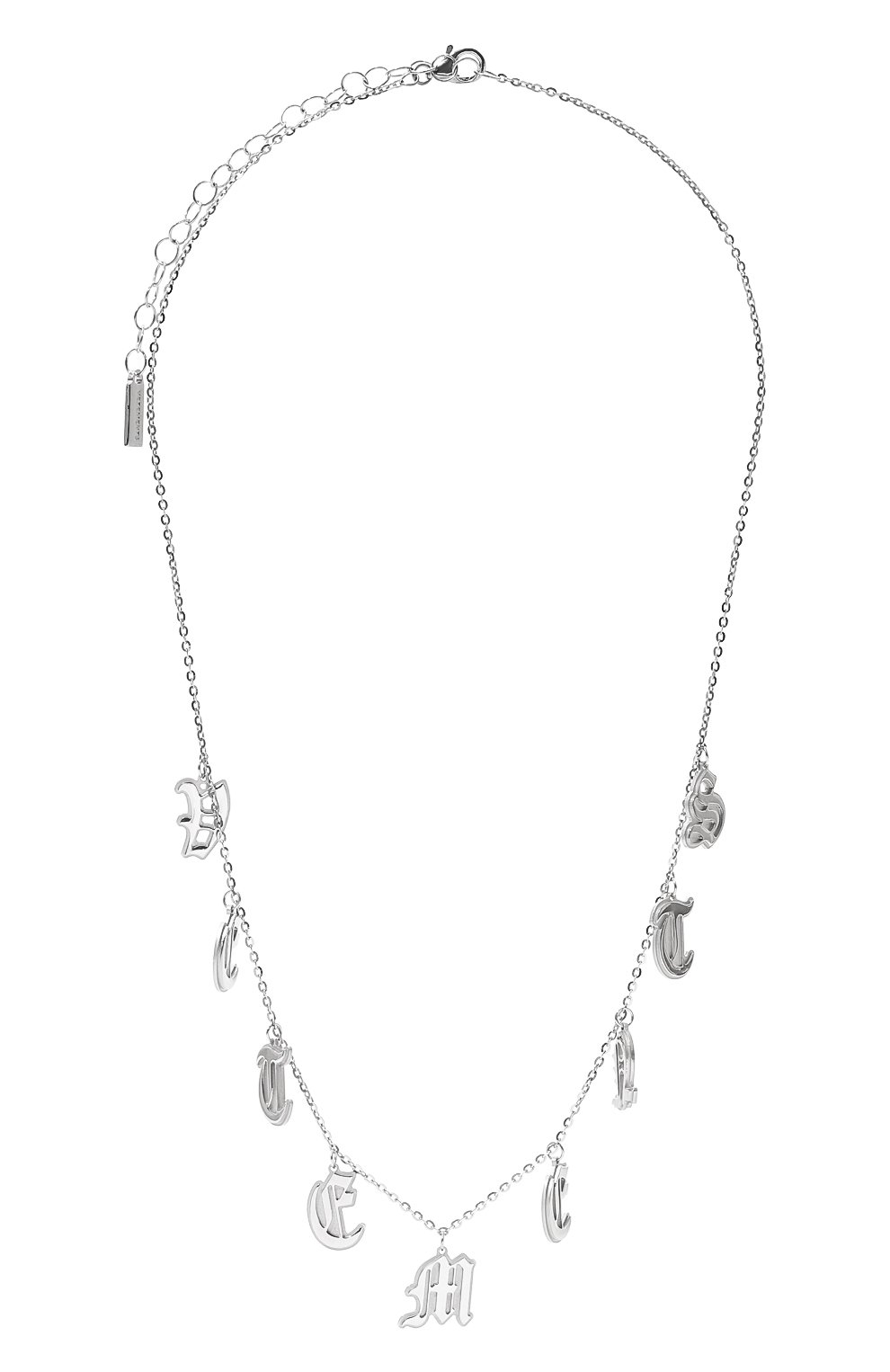 Колье VETEMENTS серебряного цвета по цене 59950 руб., арт. UE64NE130S 5101 BRASS, фото 1 Колье VETEMENTS, арт. UE64NE130S 5101 BRASS, фото 1