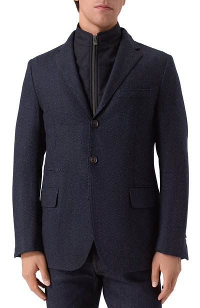 Пиджак из шерсти и кашемира CORNELIANI, арт. 266557-2618385, фото 4