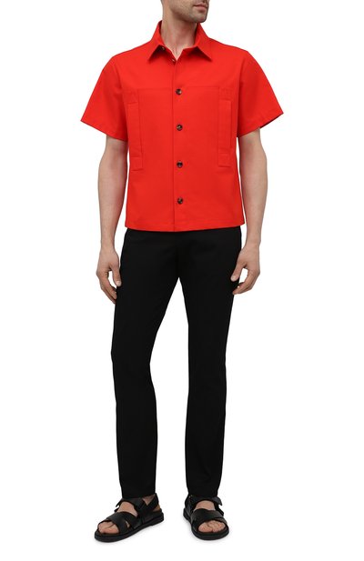 Хлопковая рубашка BOTTEGA VENETA, арт. 661550/V0W30, фото 2