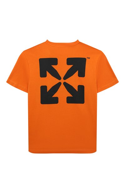 Хлопковая футболка OFF-WHITE, арт. 0BAA002F22JER012, фото 2