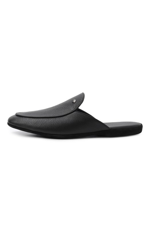 Кожаные домашние туфли Stefano Ricci UL01_P773/VTD Чёрный  UL01_P773/VTD Фото 3