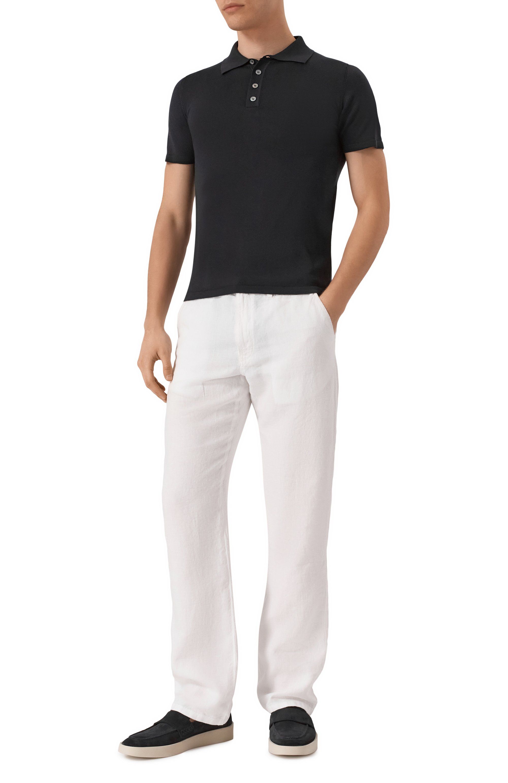 Шелковое поло DANIELE FIESOLI, арт. SE1101, фото 2