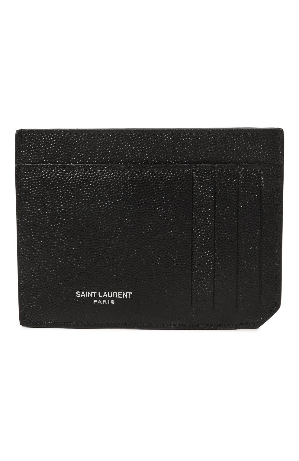 Кожаный футляр для кредитных карт SAINT LAURENT черного цвета по цене 25950 руб., арт. 607914BTY0N, фото 1 Кожаный футляр для кредитных карт SAINT LAURENT, арт. 607914BTY0N, фото 1