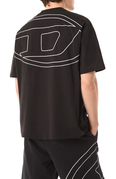 Хлопковая футболка DIESEL, арт. A11302/0HGAM, фото 4