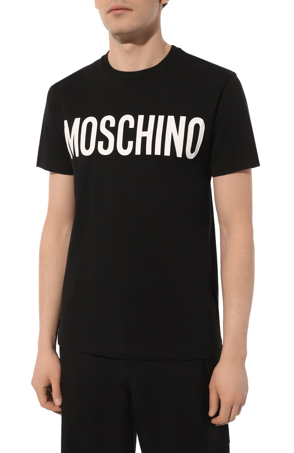 Хлопковая футболка MOSCHINO, арт. A0701/2041, фото 3