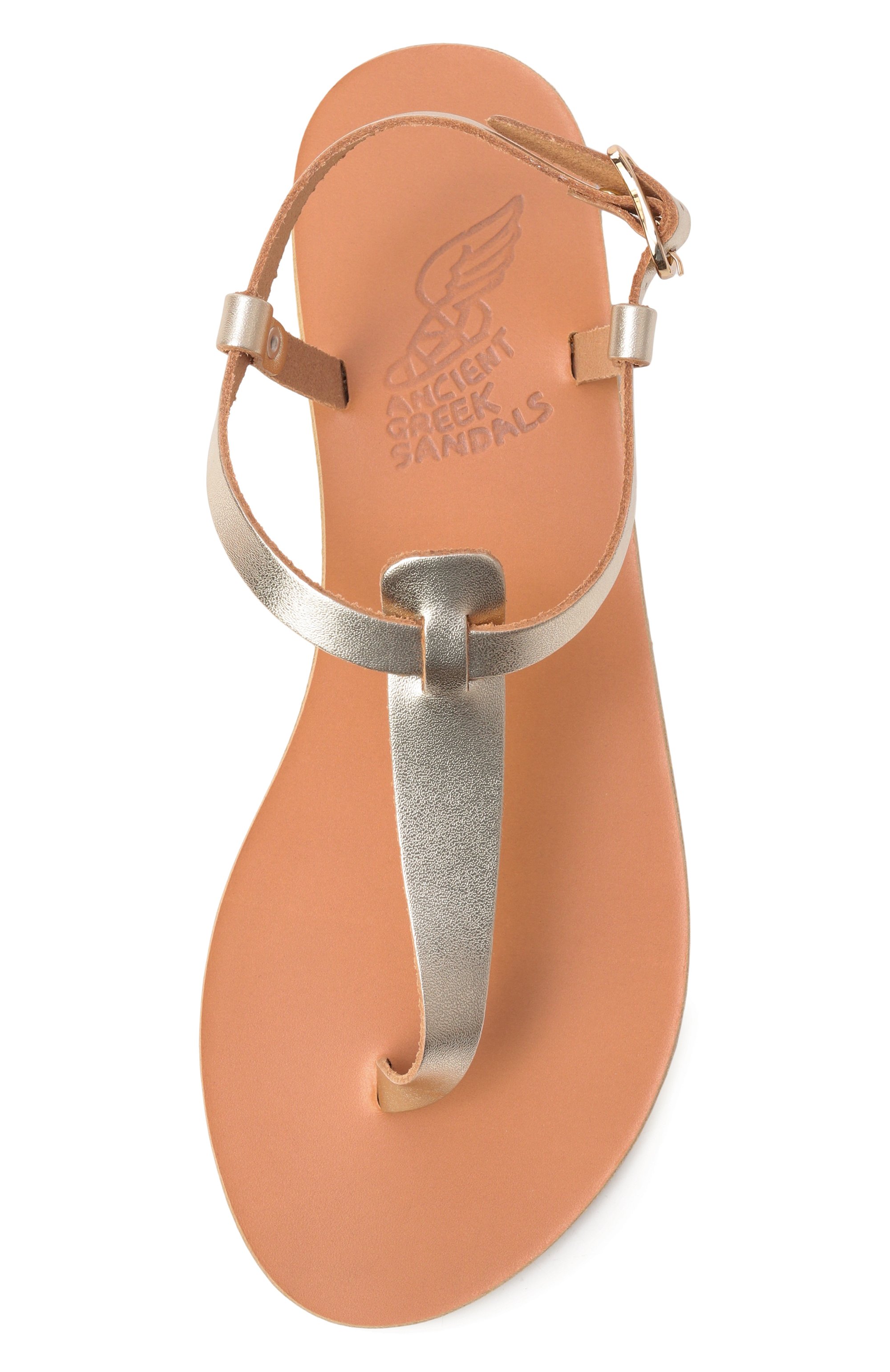 Кожаные сандалии lito ANCIENT GREEK SANDALS золотого цвета по цене 19800 руб., арт. LIT0/VACHETTA, фото 6 Кожаные сандалии lito ANCIENT GREEK SANDALS, арт. LIT0/VACHETTA, фото 6