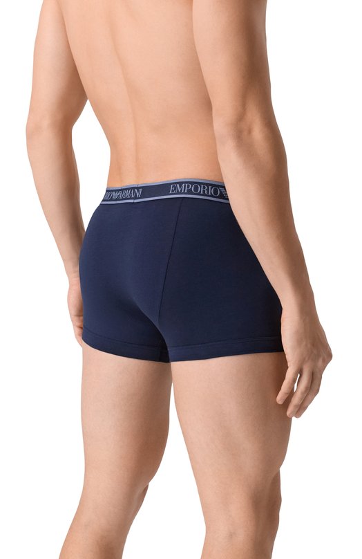Комплект из трех боксеров Emporio Armani EM000259/AF10779 Синий  EM000259/AF10779 Фото 3