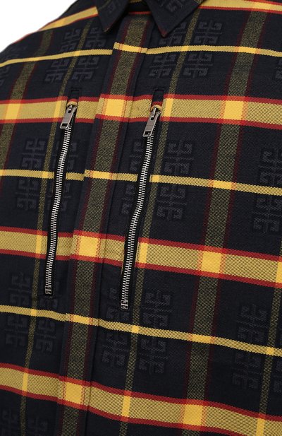 Хлопковая рубашка GIVENCHY, арт. BM60SA141D, фото 5