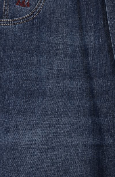 Джинсы BRUNELLO CUCINELLI синего цвета по цене 45150 руб., арт. BE645D306C, фото 3 Джинсы BRUNELLO CUCINELLI, арт. BE645D306C, фото 3