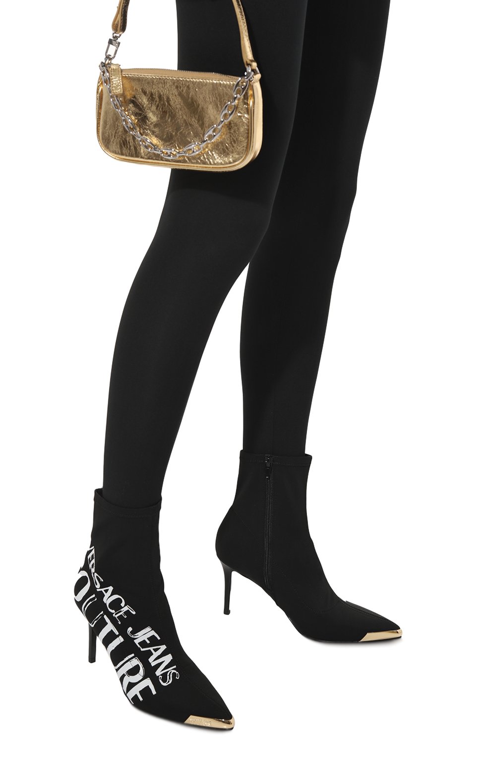 Текстильные ботильоны scarlett VERSACE JEANS COUTURE, арт. 74VA3S51/ZS600, фото 3