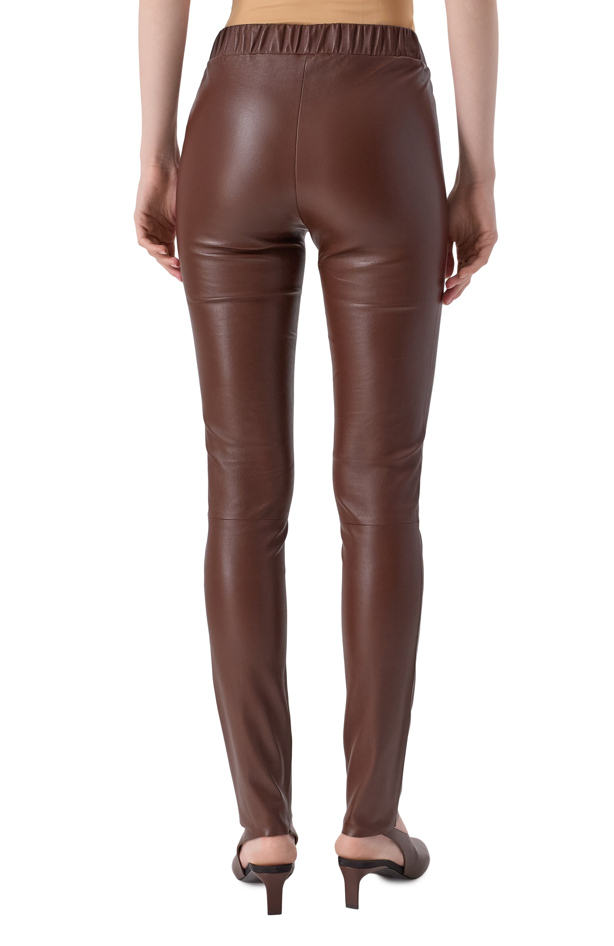 Кожаные легинсы MAX AND MOI, арт. PERLEGGING, фото 4